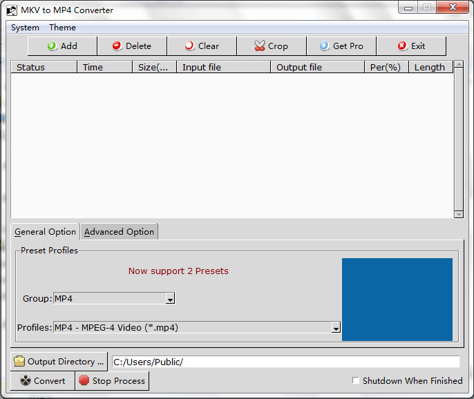 MKV to MP4 Converter Windows 11 download