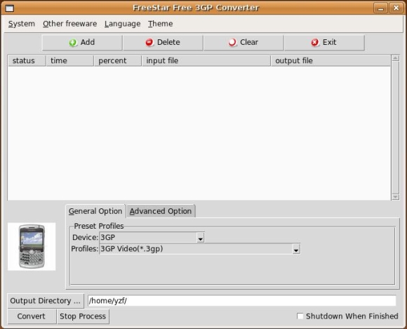 Free 3GP Converter pic Free 3GP Converter image