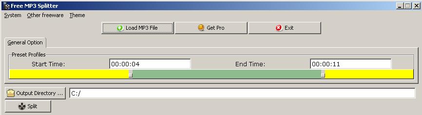 Free MP3 Splitter Express Windows 11 download