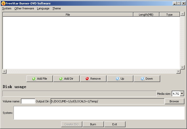 free Burner-DVD software screenshot 2